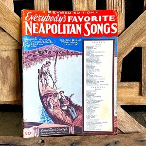 Vintage Everybody's Favorite Album Song Book 1935